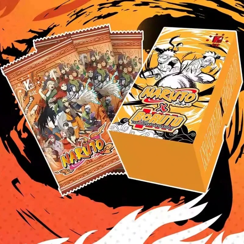 Board Game Naruto - سلسلة بطاقات ناروتو، شخصيات أنمي نادرة،