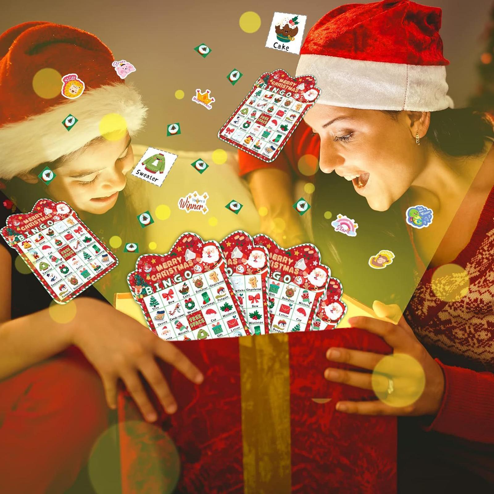 Board Game Festival - بطاقات عيد الميلاد البنغو للأطفال عيد