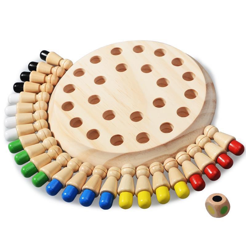 Board Game Of Life - ألعاب ألغاز خشبية مونتيسوري التعليمية التعلم