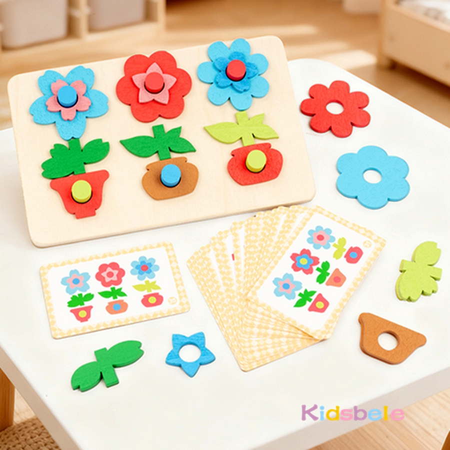 لعبة ألغاز على شكل زهرة خشبية  - مراجعة Board Game Nature وسعره