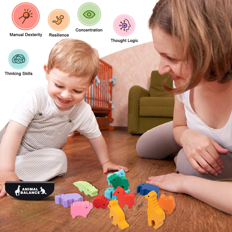 جديد الأطفال مونتيسوري خشبية ا - مراجعة Board Game Nature وسعره