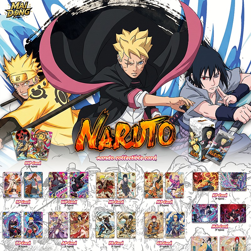 بطاقات ناروتو: إصدار مجموعة فا - مراجعة Board Game Naruto وسعره