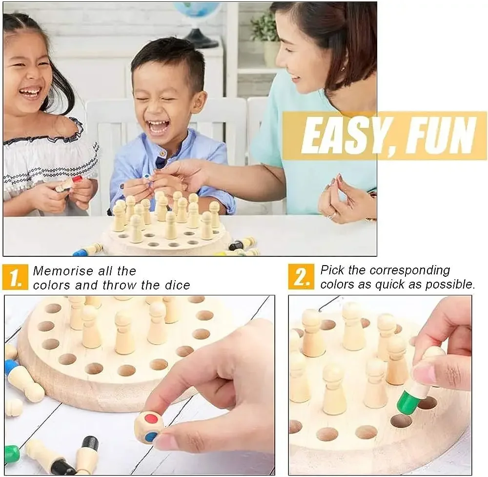 لعبة خشبية تعليمية للذاكرة وال - مراجعة Board Game Of Life وسعره