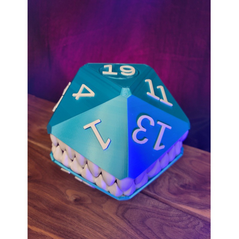 ثلاثية الأبعاد مطبوعة النرد بر - مراجعة Board Game Geek وسعره