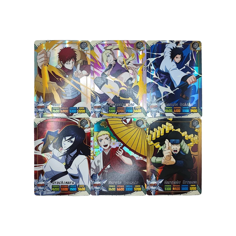 50 قطعة من بطاقات ناروتو الإنج - مراجعة Board Game Naruto وسعره