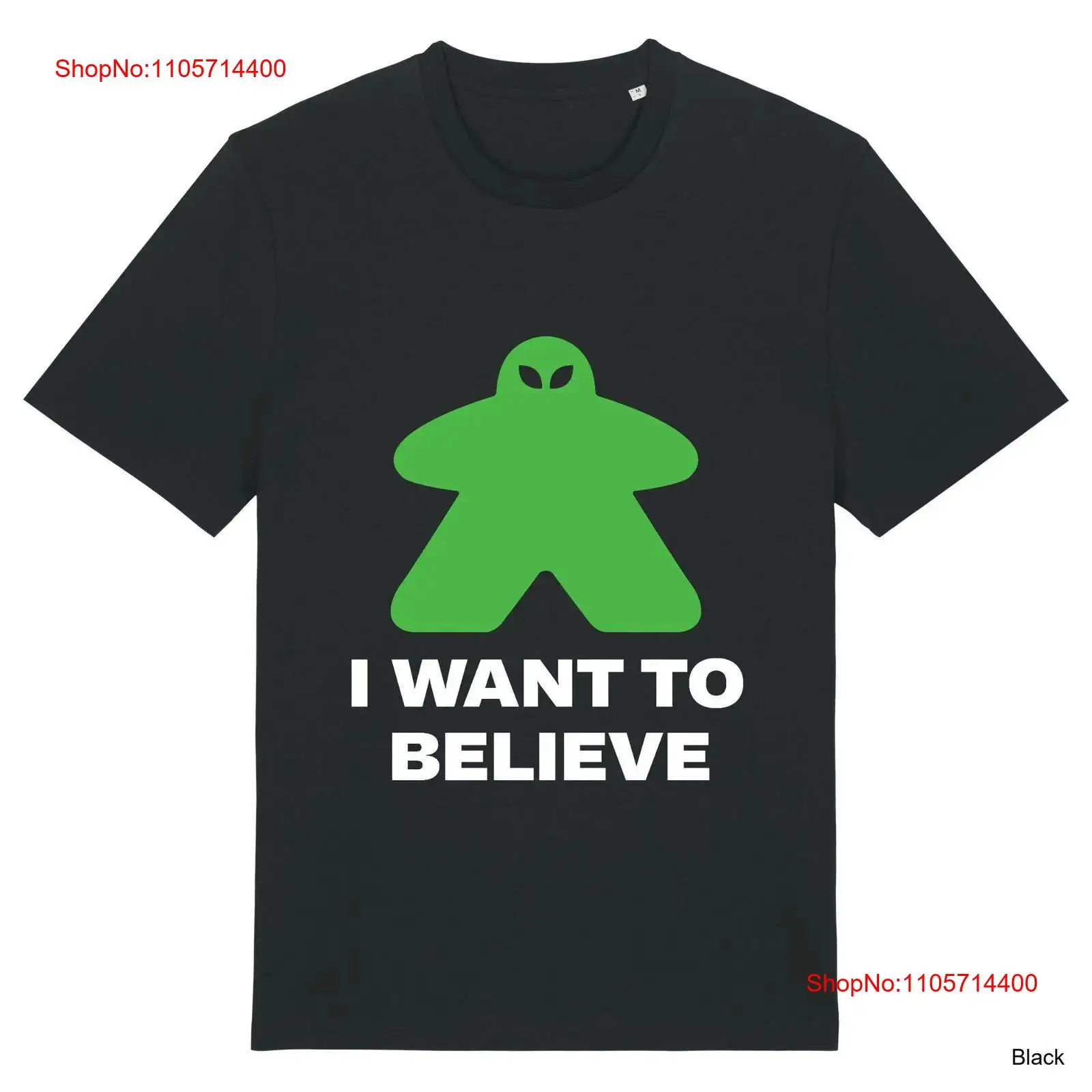 تي شيرت Xfiles Alien Meeple بت - مراجعة Board Game Geek وسعره