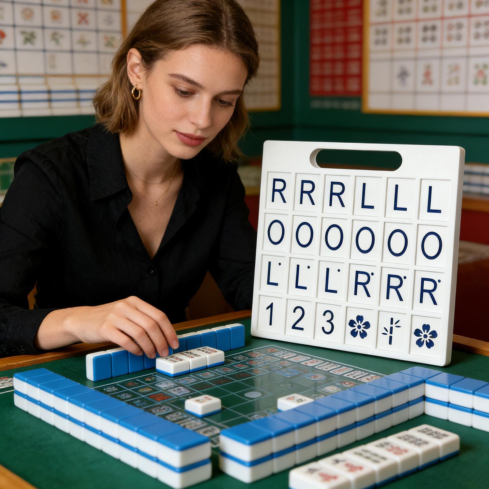 لوحة ماجونغ فردية بـ 24 فتحة،  - مراجعة Board Game Strategi وسعره