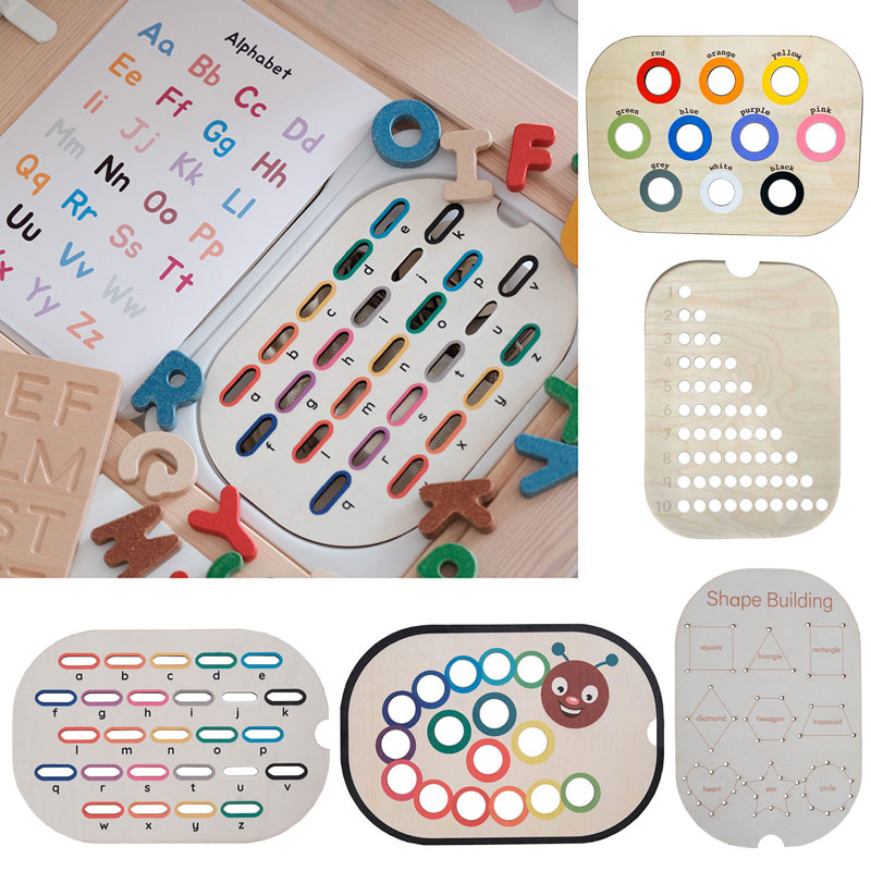 ألعاب مونتيسوري للأطفال، تدريب - مراجعة Board Game Nature وسعره
