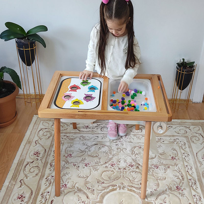 ألعاب مونتيسوري للأطفال، تدريب - مراجعة Board Game Nature وسعره